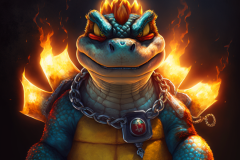 barrabesmil_King_Koopa_with_glowing_flame_neck_cf3a4afa-66d1-43a7-8a4e-a8fca22fb776